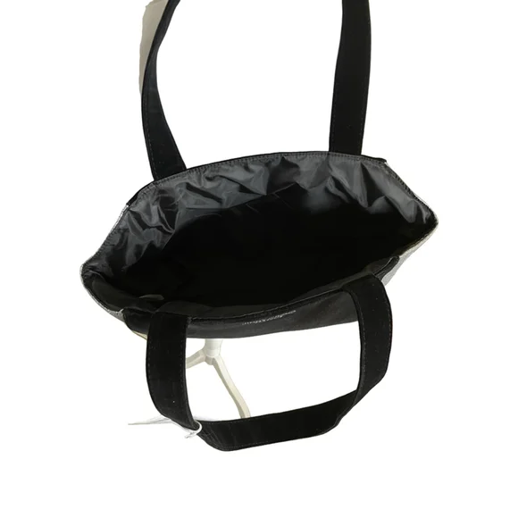 Women's Jimmy Choo Tote Bag Black and Silver - Picture 3 of 3